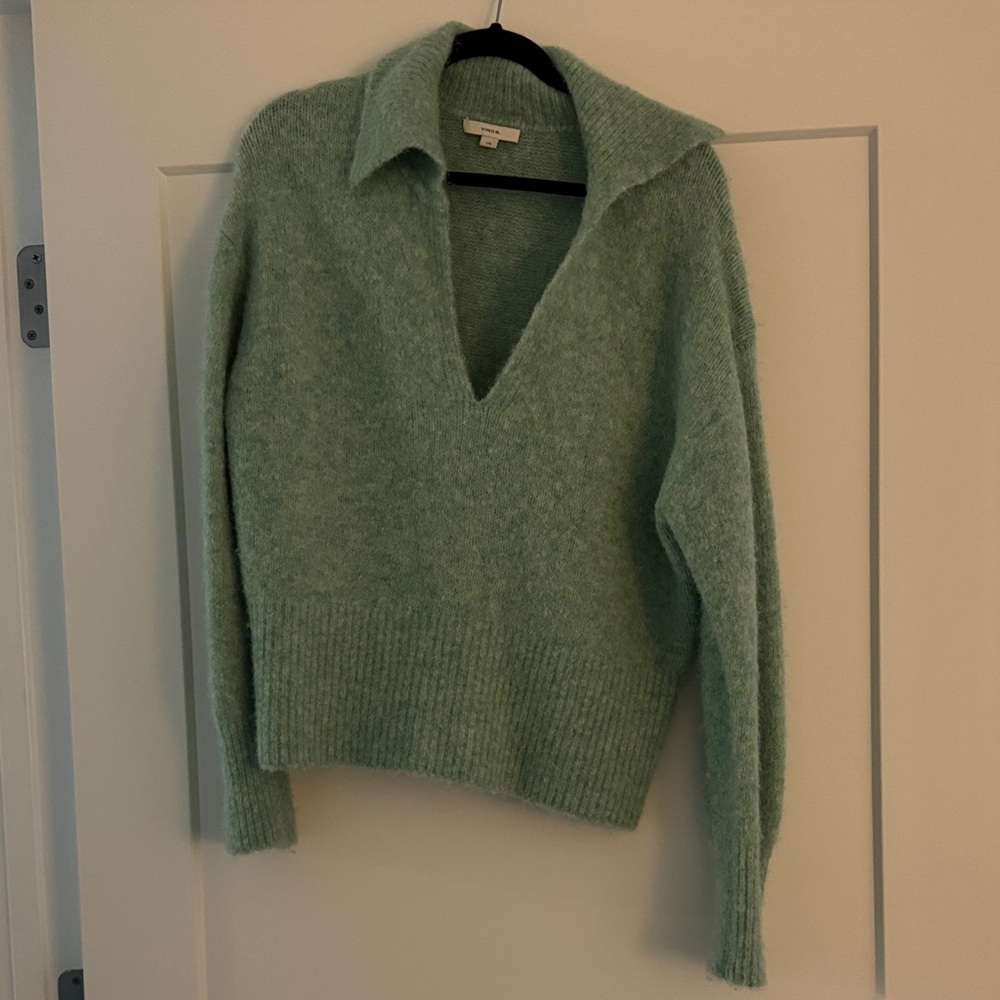 Vince Mint Green Women's Sweater